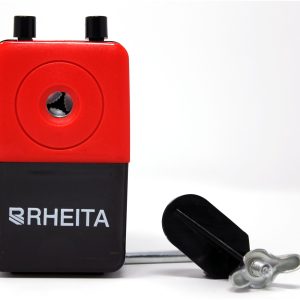 Rheita Spitzmaschine mit Spannvorrichtung inkl. Schraubzwinge,farblich sortiert, Metallklinge