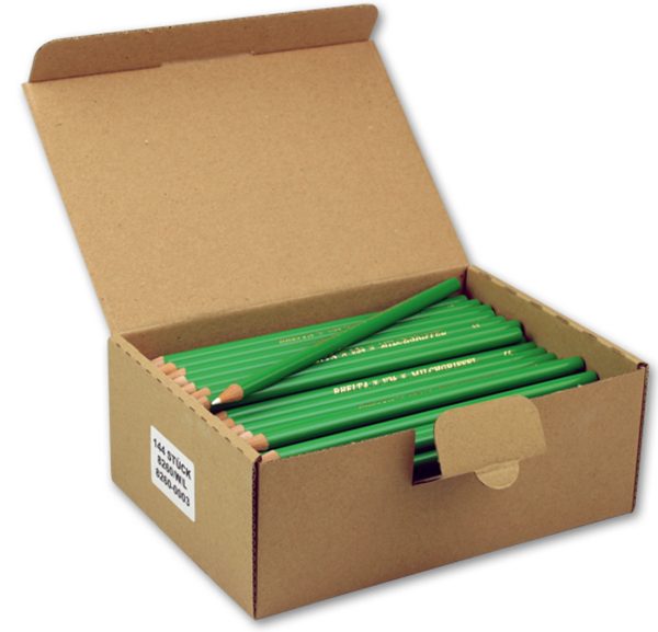 Rheita Milchgriffel für Schiefertafel,weiß, 144 Stück im Karton