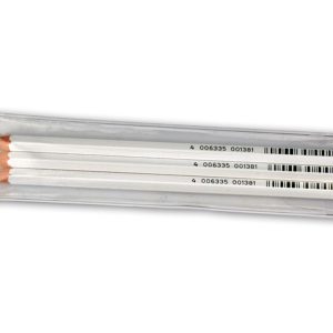 Rheita Spezialgriffel für Kunststofftafel, weiß, 3 Stück in Klarsichtetui