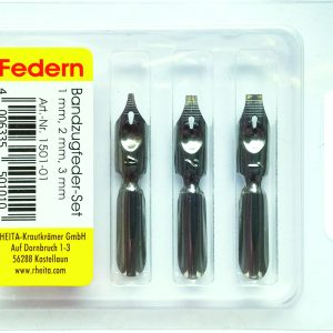 Rheita Federnset, Bandzug, 1.0+2.0+3.0 mm, 3 Stück in Klarsichtbox