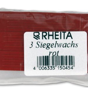 Rheita Wachsstifte, rot, 3 Stück in Polybeutel