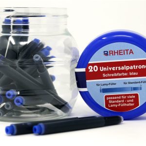 Rheita 20 Universal-Tintenpatronen lang, königsblau