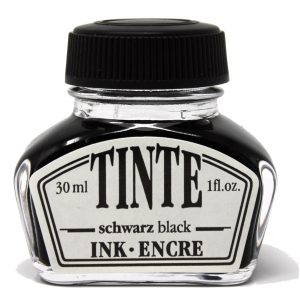 Rheita Füllhalter-Tinte im Glas, 30ml, schwarz