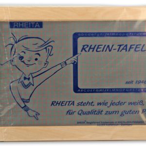 Rheita Schiefertafel Premium mit Naturholzrahmen