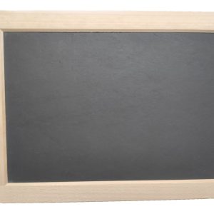 Rheita Schiefertafel Premium mit Naturholzrahmen