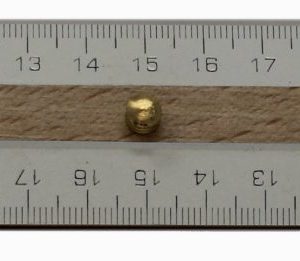 Rheita Holzprismenlineal, naturbelassen mit weißer Facette, 30 cm, mit Tuschekante