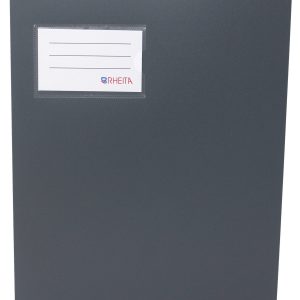 Rheita Schnellhefter aus PP mit Beschriftungstasche