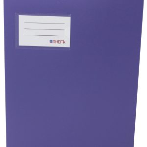 Rheita Schnellhefter aus PP mit Beschriftungstasche