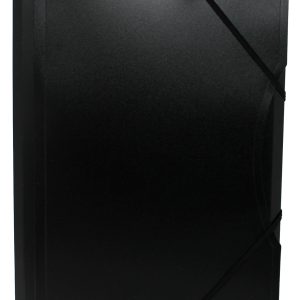 Rheita Gummizugmappe/Eckspanner aus PP mit Visitenkartenfach und dreifacher Falz