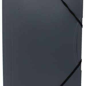 Rheita Gummizugmappe/Eckspanner aus PP mit Visitenkartenfach und dreifacher Falz