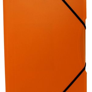 Rheita Gummizugmappe/Eckspanner aus PP mit Visitenkartenfach und dreifacher Falz