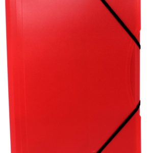 Rheita Gummizugmappe/Eckspanner aus PP mit Visitenkartenfach und dreifacher Falz