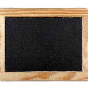 Rheita Schiefertafel Standard mit Naturholzrahmen