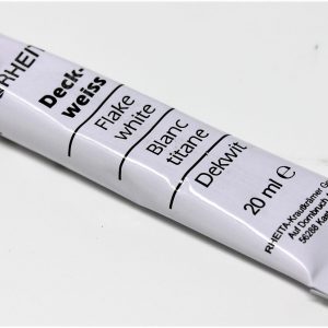 Rheita Deckweiß 20ml, weiß, lose im Karton