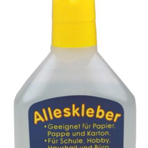 Rheita Alleskleber, lösungsmittelfrei, ungiftig, Flasche mit Verstreicher