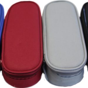 Rheita Faulenzeretui oval, farblich sortiert, abwaschbares Material